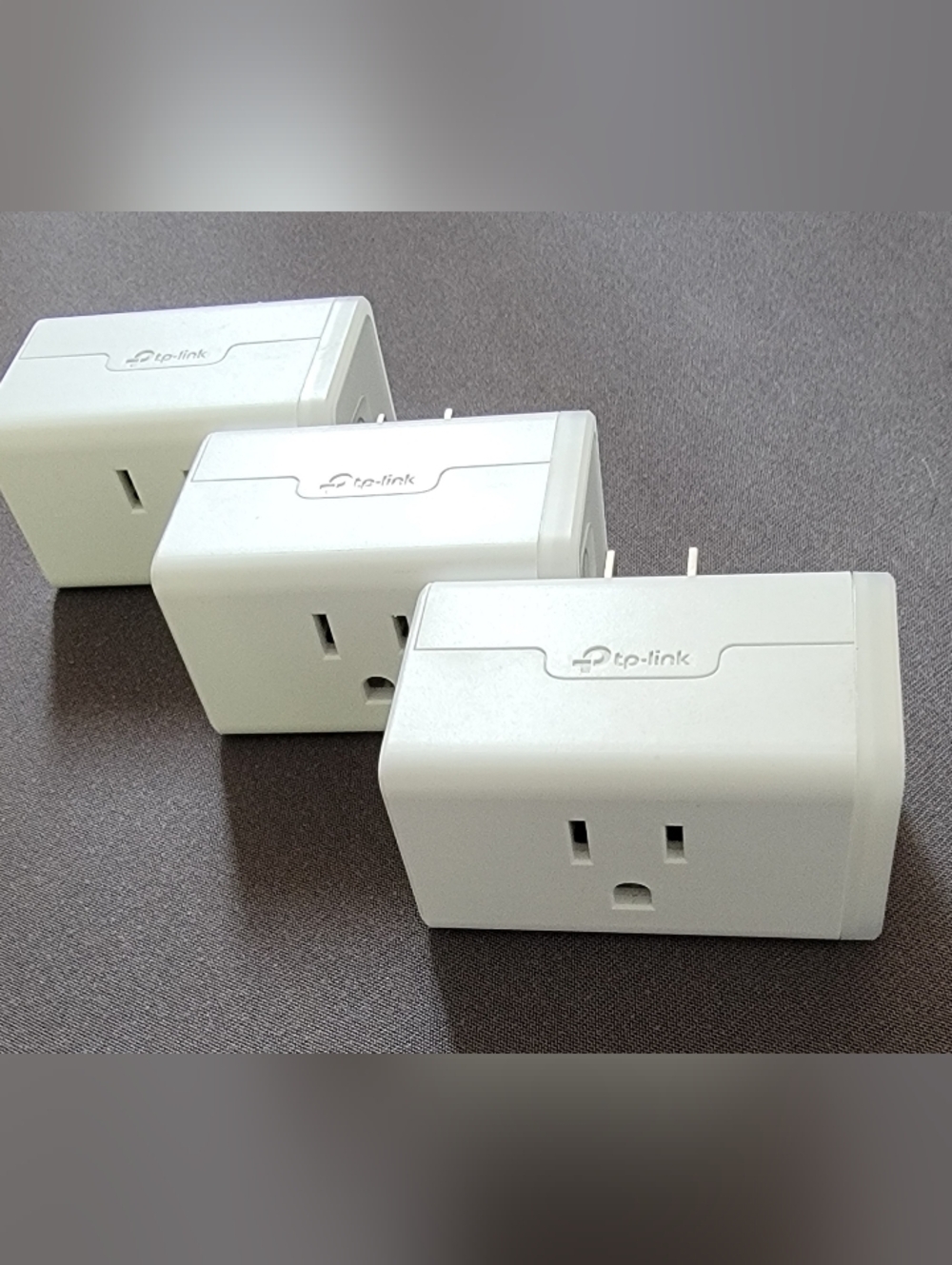 TP-Link HS105 Smart Wi-Fi Plug App-Controlled Type A White Indoor 3 Pack